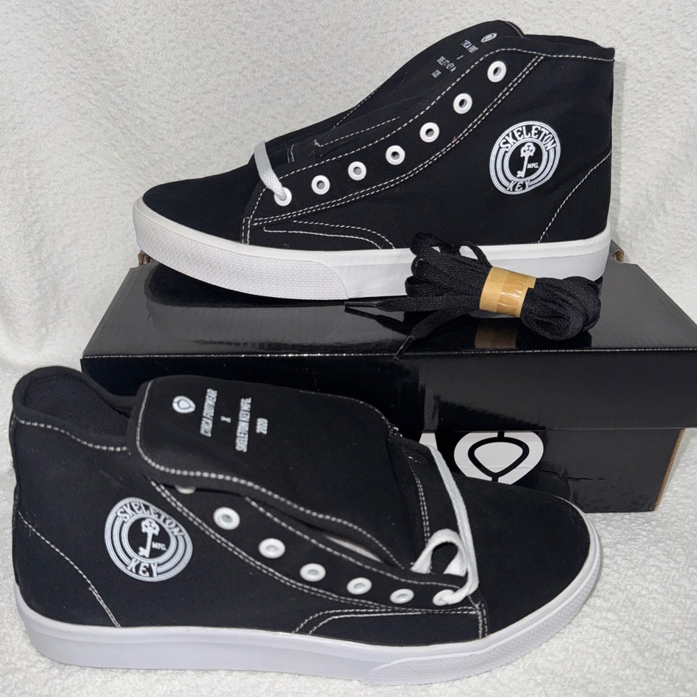 C1rca Circa Grave X Skeleton Key Colab Men's Skater Hi Top Sneaker Shoes Sz 11.5